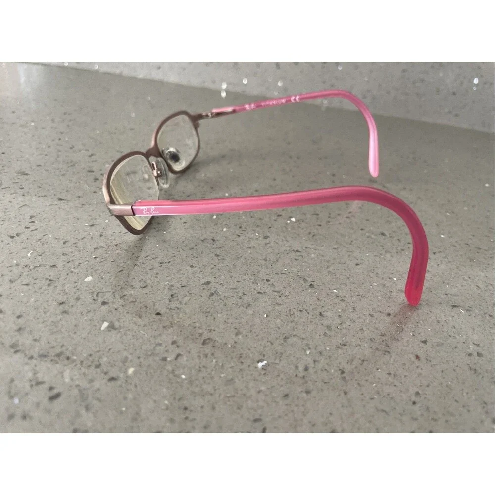 Ray-Ban Kids Eyeglasses Frames ONLY RAP3741AA RC005 Pink Rectangular 45-15-125